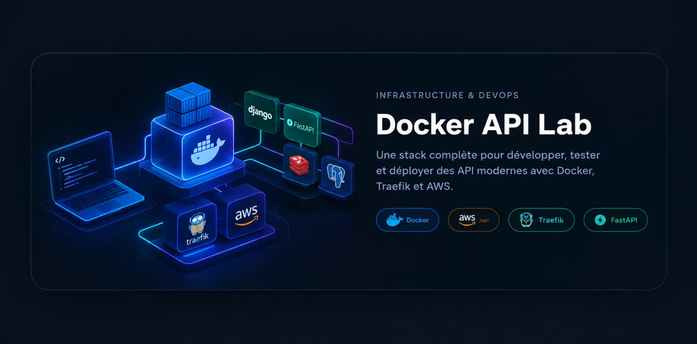 Docker API Lab — stack Docker, Traefik et AWS pour développer, tester et déployer des API modernes
